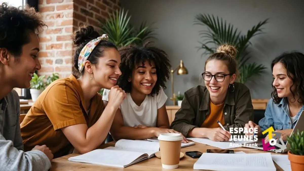 Café rencontre étudiants et + de 18 ans - Découverte Espace Jeunes Anne Frank