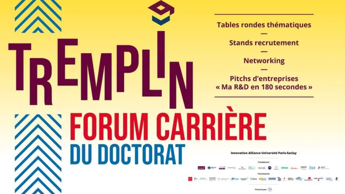 Tremplin : le forum carrière du doctorat 2026 - 1re édition