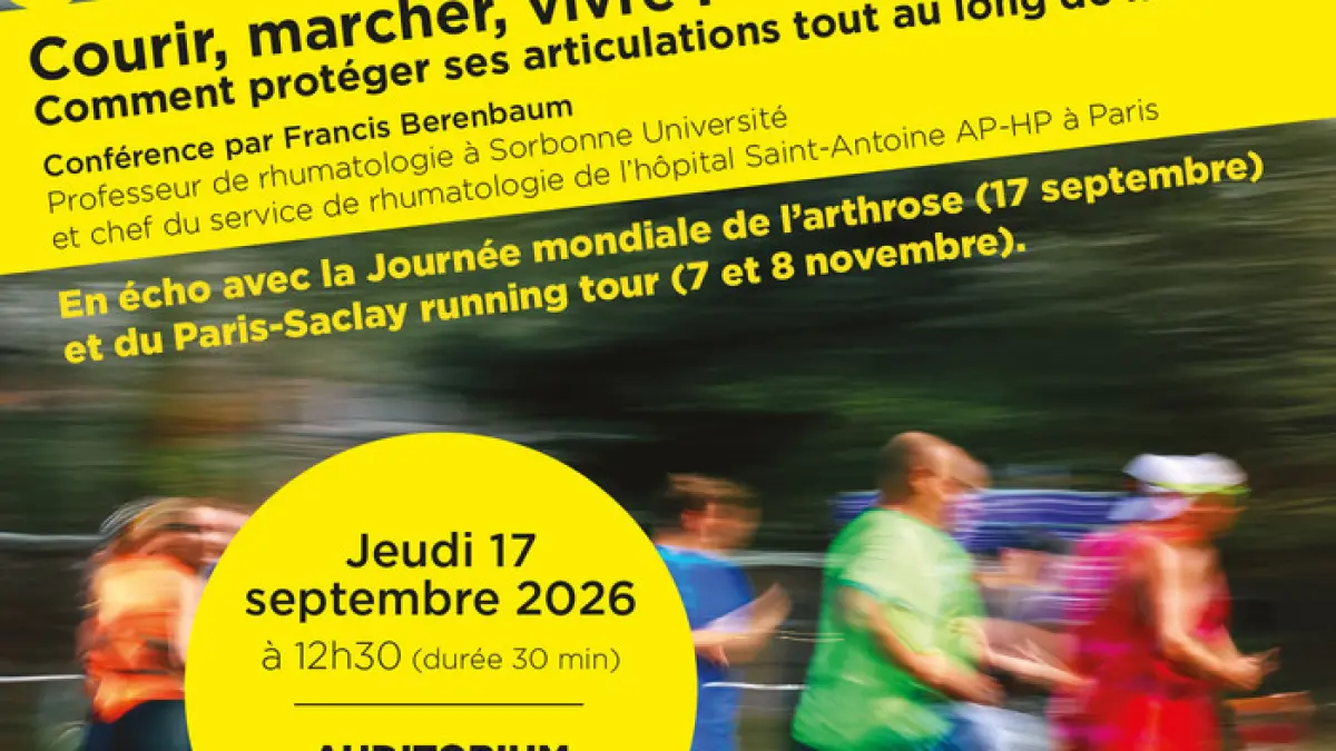 Science à la coque : Courir, marcher, vivre : comment protéger ses articulations tout au long de la vie