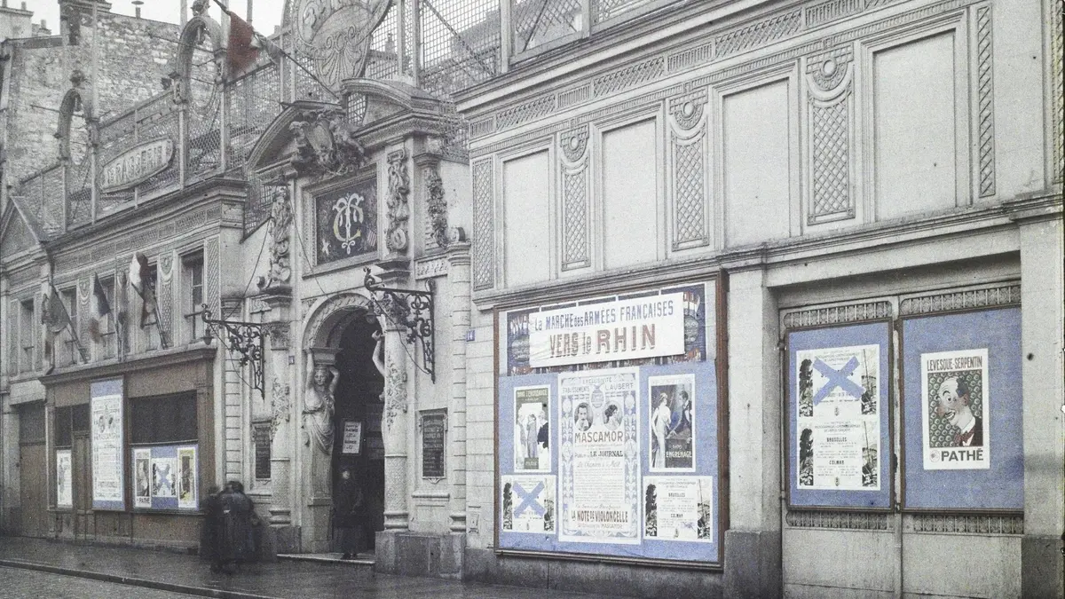 Les débuts du cinématographe dans le 10e arrondissement