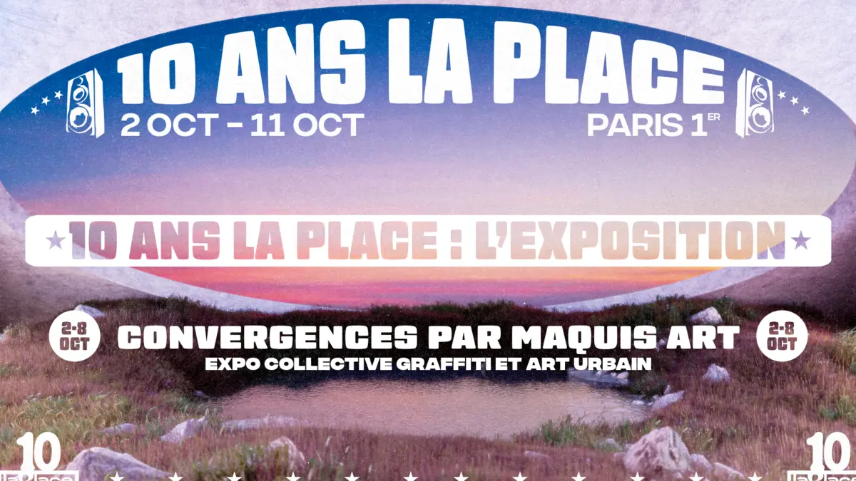 Convergences – l’exposition d’art urbain : 10 ans de La Place