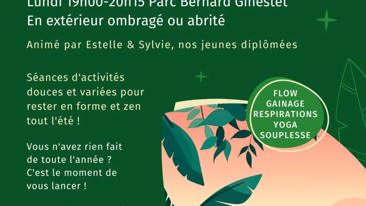 Cours d’été de yoga