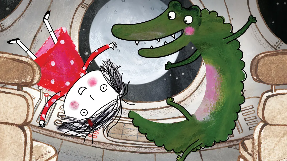 Film « Rita et Crocodile » et sérigraphie aquarelle au cinéma Les 7 Parnassiens
