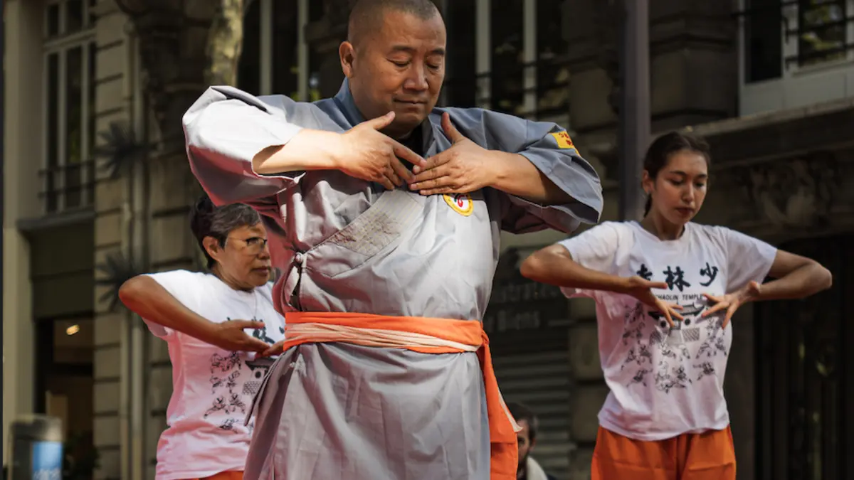 Stage de Qi Gong avec Maître Shi Heng Jun - Moine Shaolin de la 35ème génération