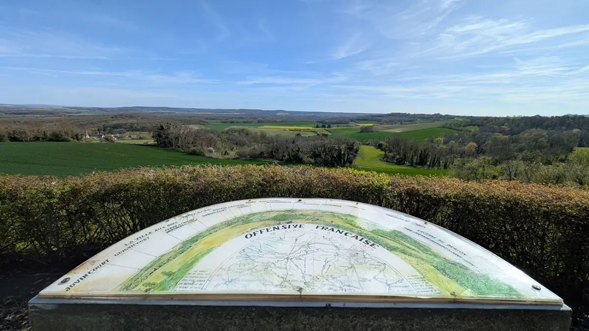 Circuit découverte du Chemin des Dames