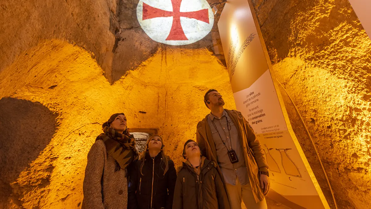 Visite guidée des souterrains de Laon