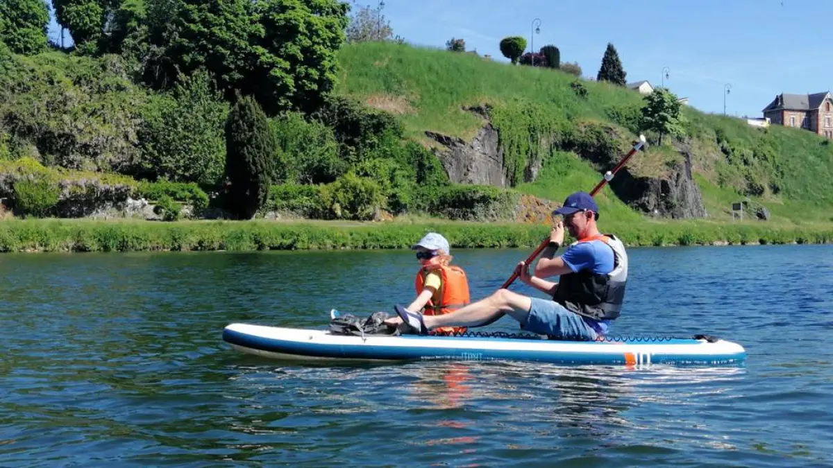 Randonnée Paddle sur la Meuse