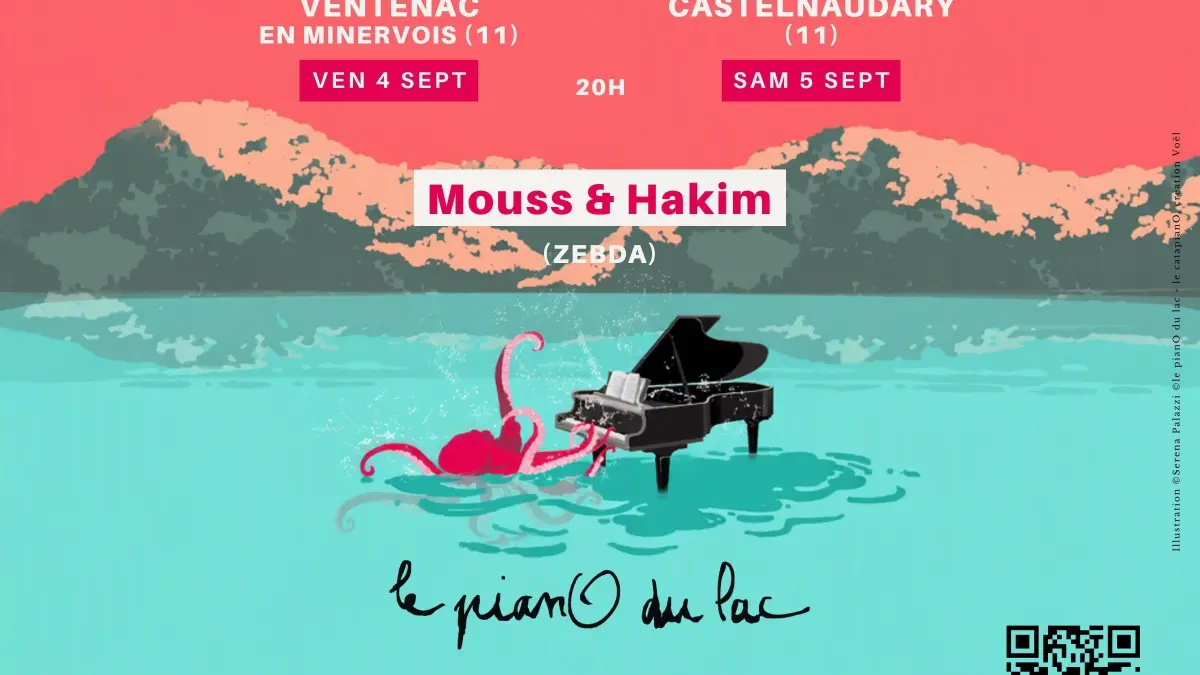 LE PIANO DU LAC : MOUSS ET HAKIM (ZEBDA)