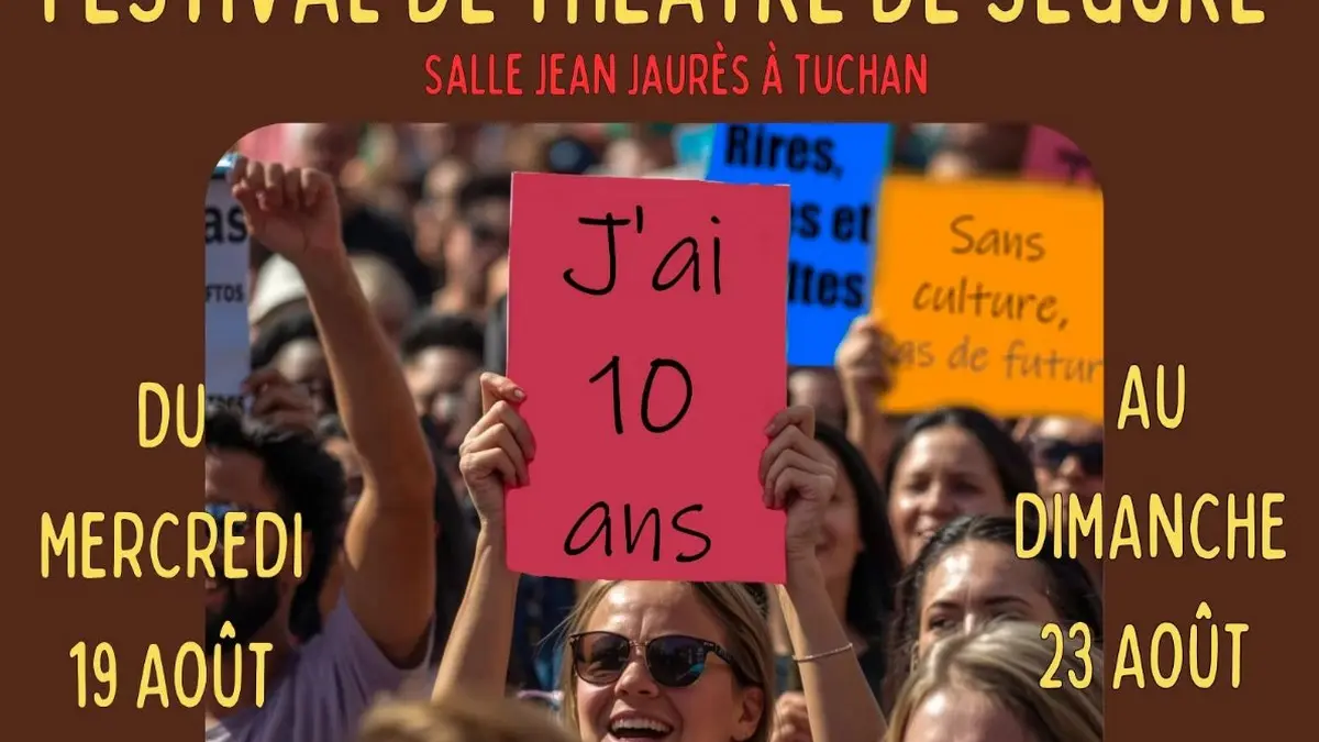 LE FESTIVAL DE THÉÂTRE DE SÉGURE A 10 ANS - AU BOUT DE MON STYLO