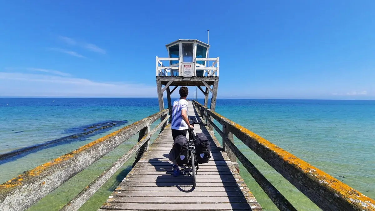 Voie verte de la Capricieuse : de Luc-sur-Mer à Douvres-la-Délivrande