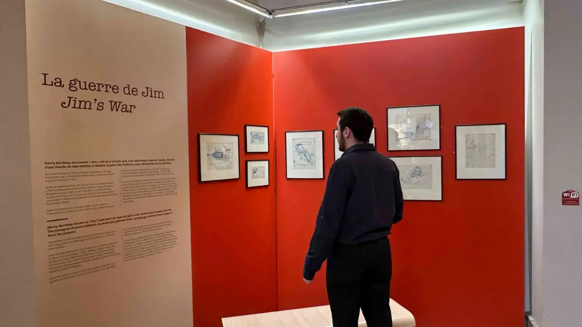Exposition temporaire « La guerre de Jim »