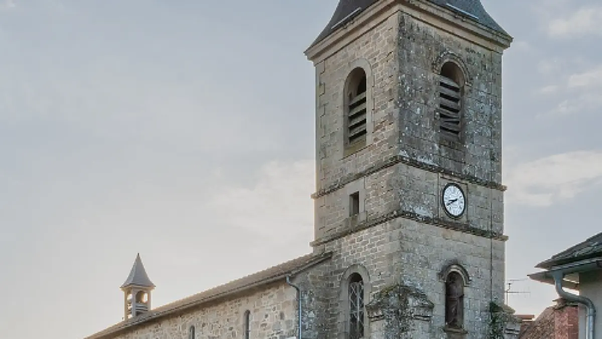 Visite de l'église Saint-Jean Baptiste de Comiac