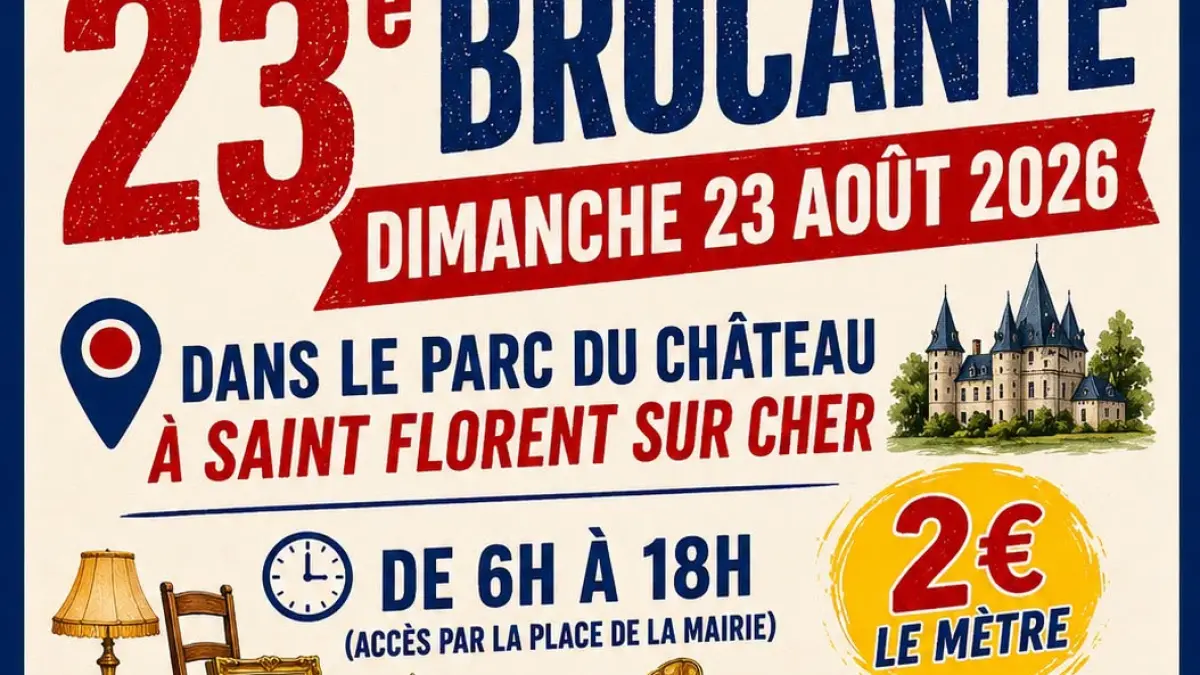 Brocante Saint-Florent-sur-Cher