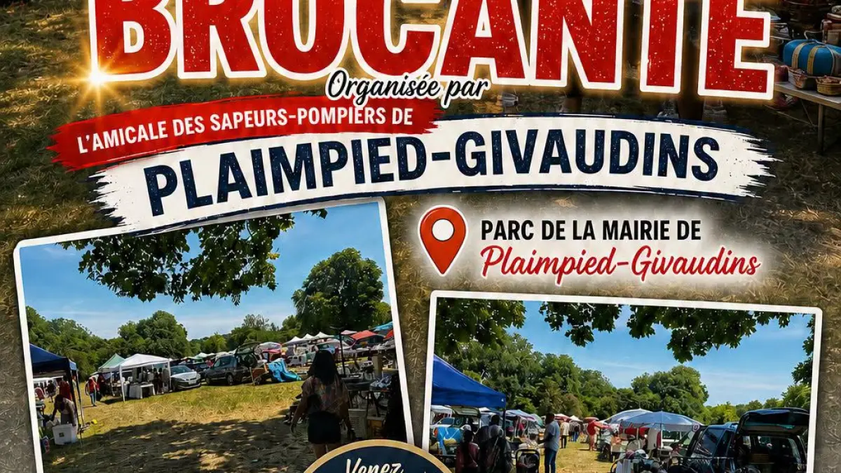 Brocante de l'Amicale Sapeurs-Pompiers Plaimpied-Givaudins