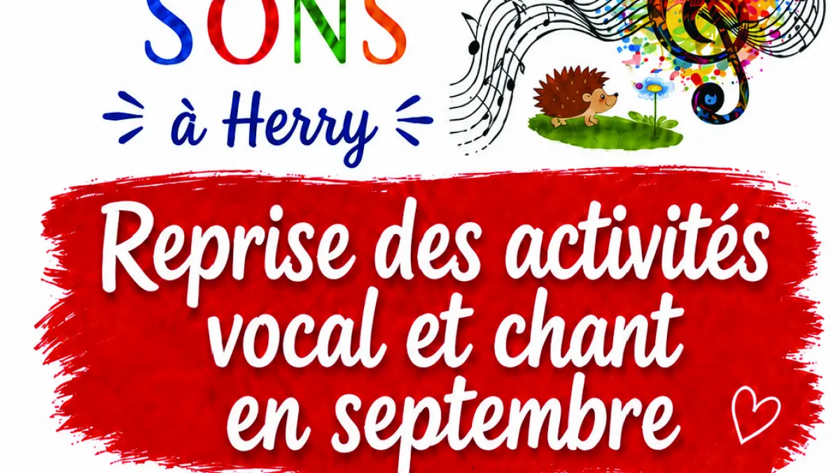 Reprise des activités vocales et chant