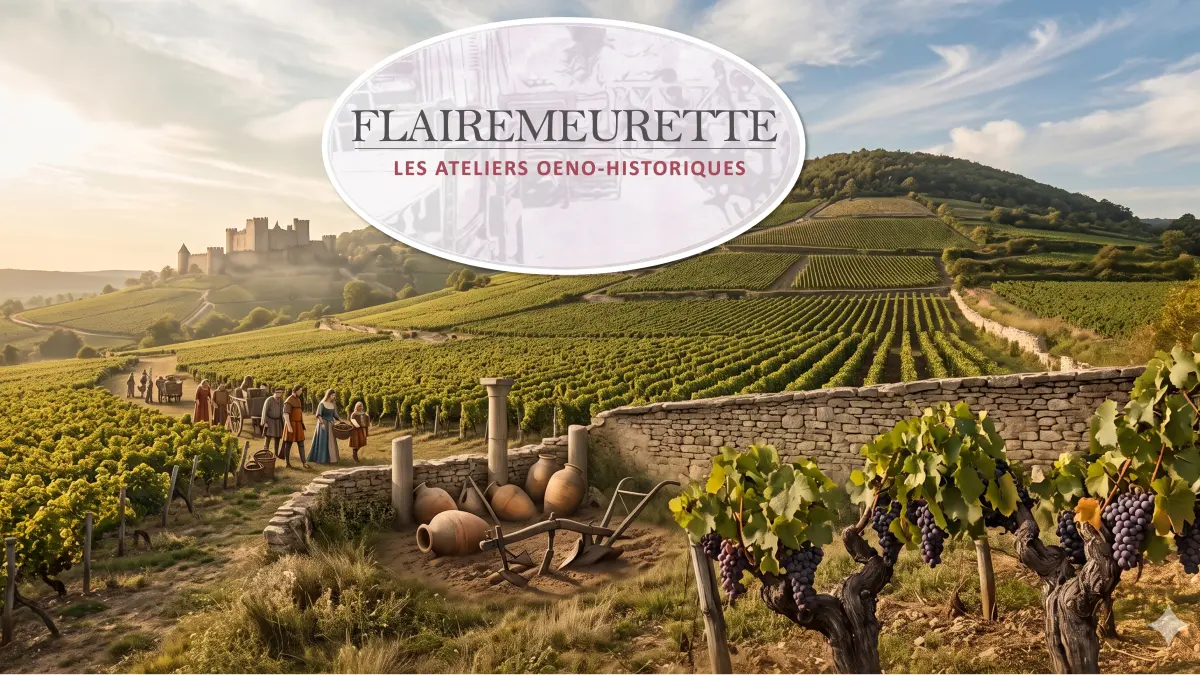 ATELIER OENOHISTORIQUE AUTOUR DES VINS DE LA SAINT-VINCENT TOURNANTE