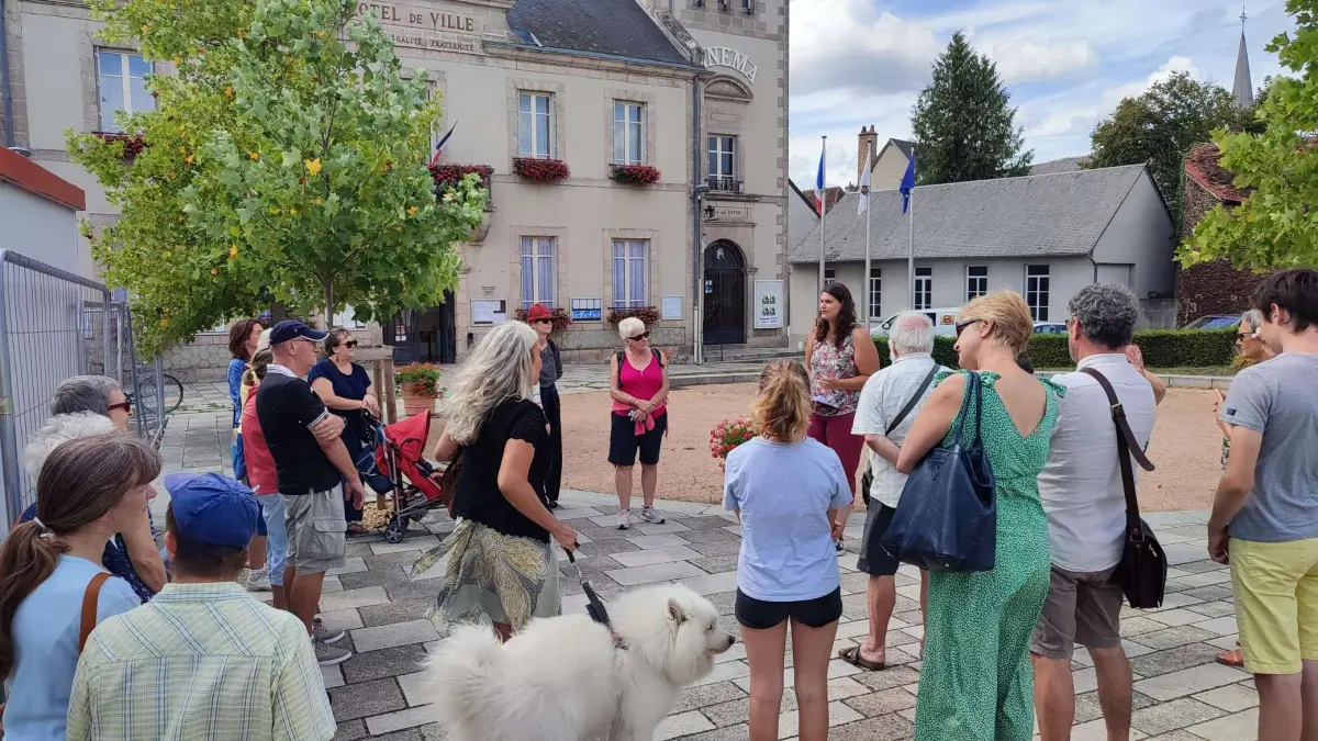 Visite commentée de Boussac