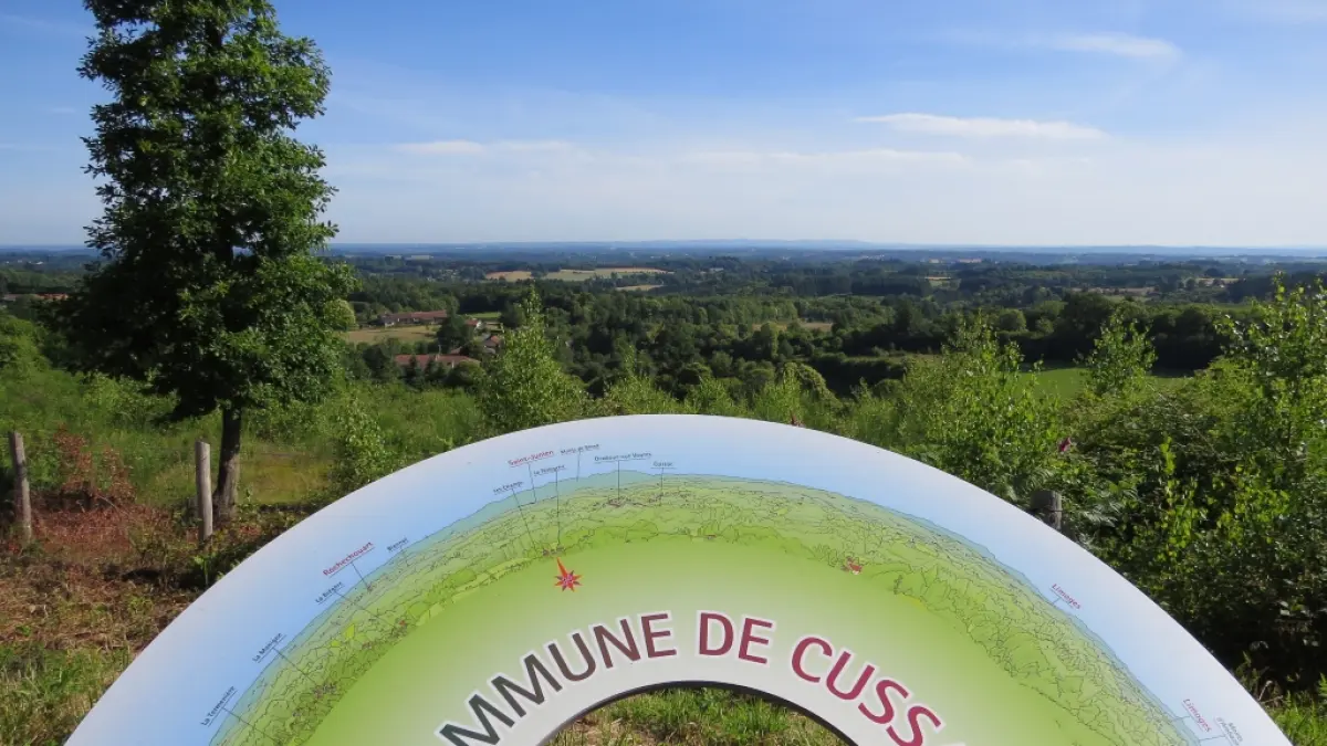 Point de vue aménagé - Forêt de Boubon
