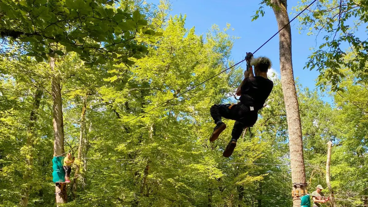 Parcours aventure - Préhistobranche