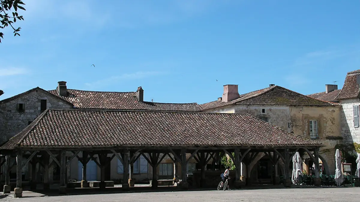 Circuit découverte de Monpazier. Plus beaux villages de France