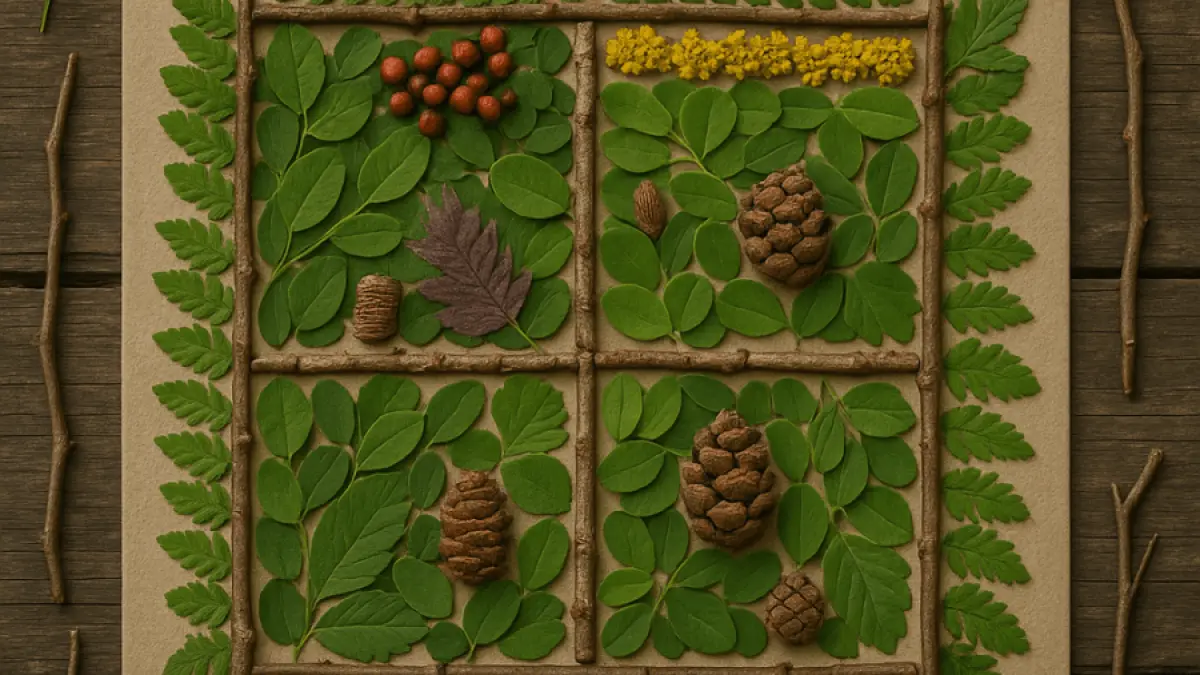 Atelier créatif mosaïque naturelle