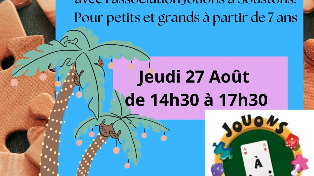 Après-midi jeux de société