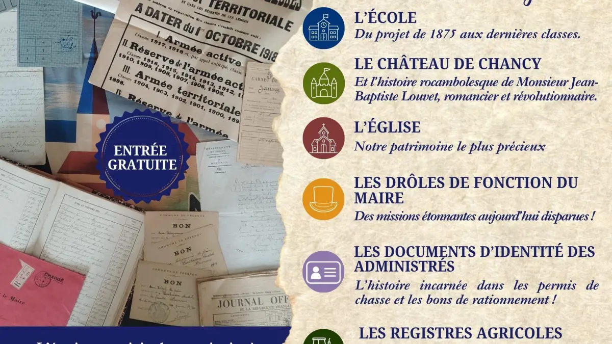 Journée des archives municipales et salon du livre spécial Histoire