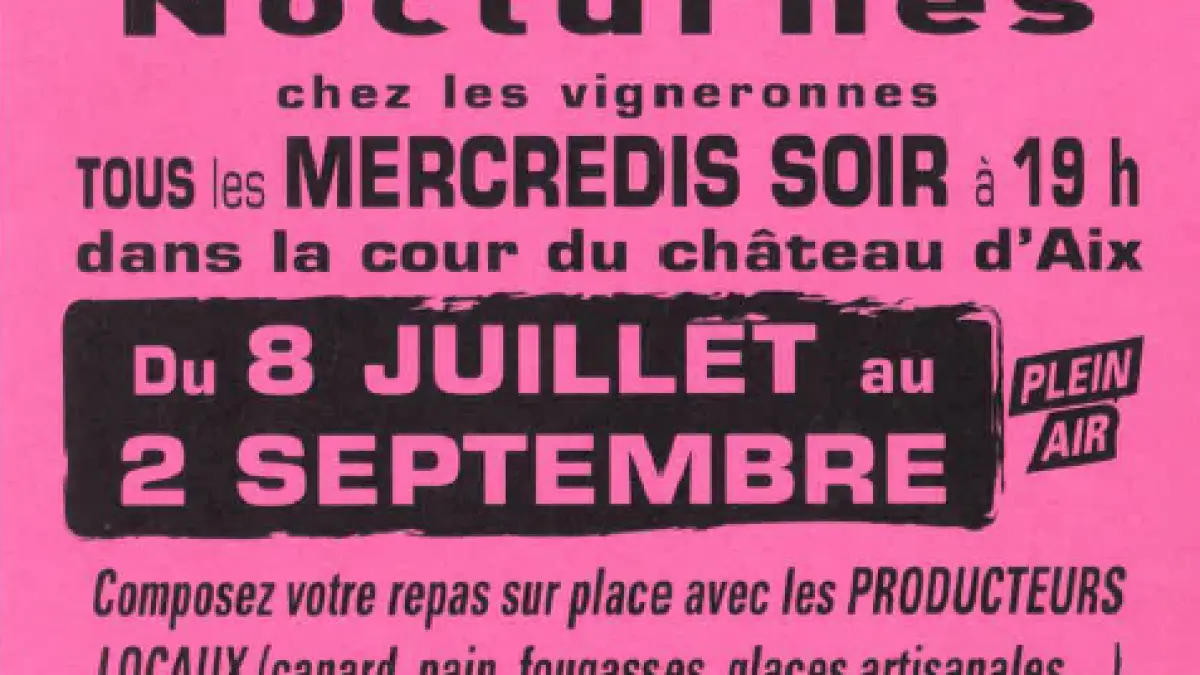 Soirée Marché de producteurs et concert 