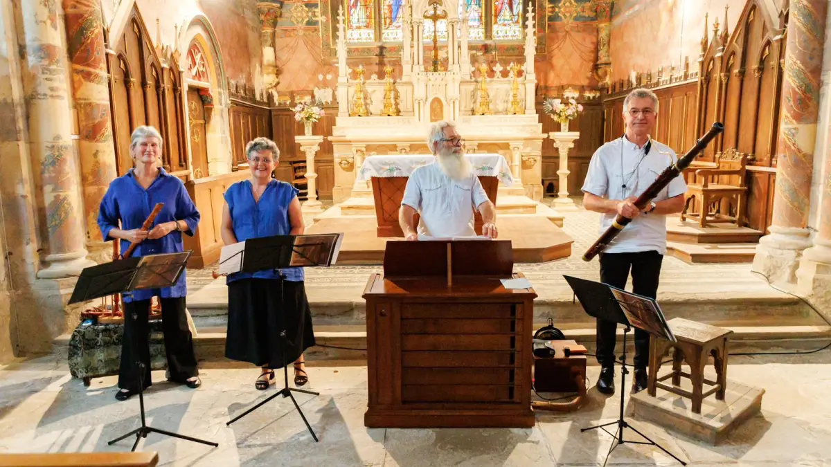 Concert à l'église de Bagat : ensemble "La Girandola"