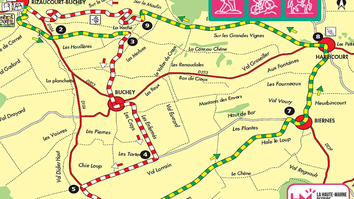 Les coteaux de Champagne - PR N°14