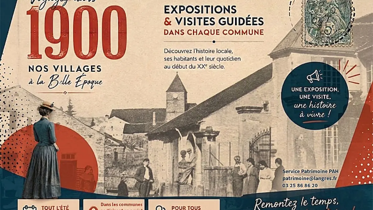 Le Pays de Langres en 1900 à Coiffy-le-Bas