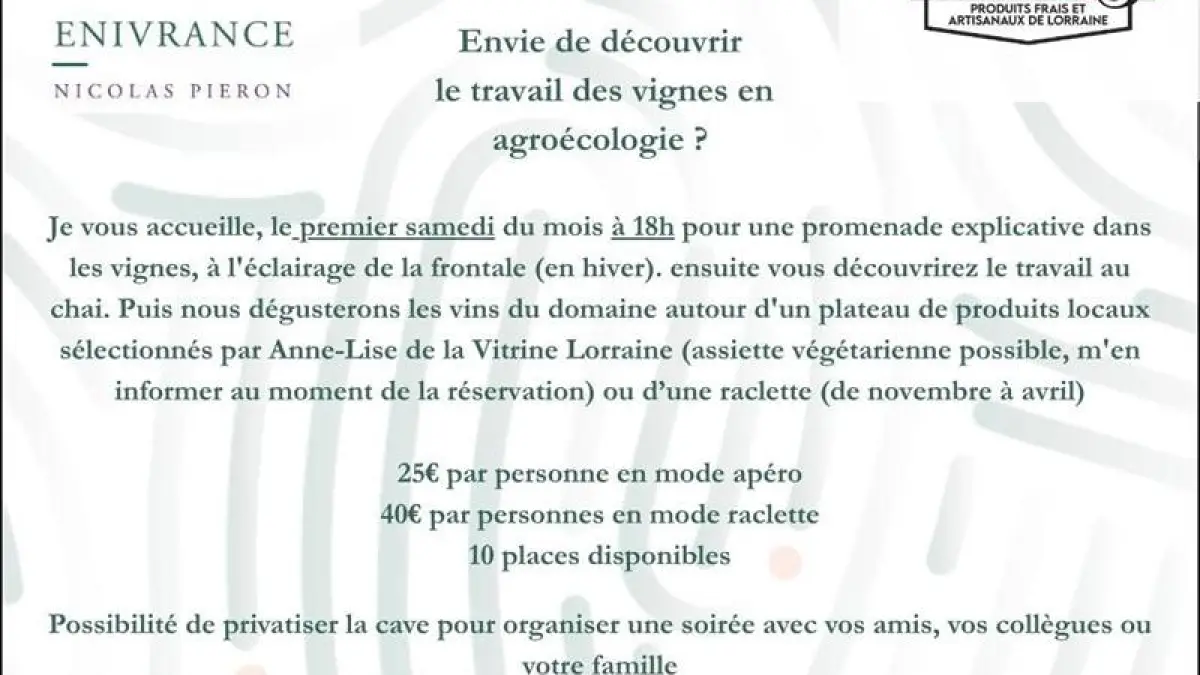 Balade apéro dans les vignes