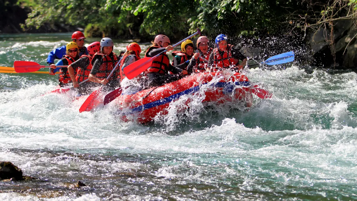 Descente en rafting