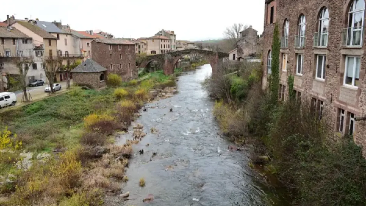 Le Dourdou de Camarès à Saint Izaire (lâchers de truites)