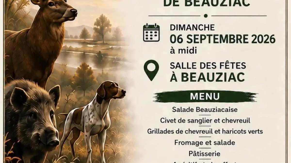 Banquet annuel des chasseurs