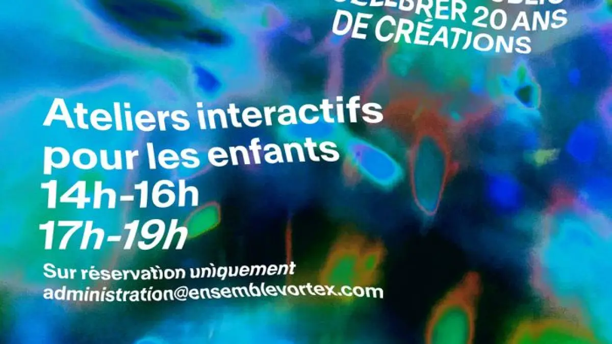 2 Ateliers de création d’objets sonores – Ensemble Vortex