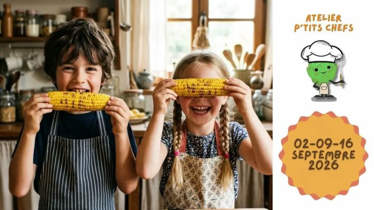Atelier de cuisine pour enfants - Graine de Chef : objectif maïs