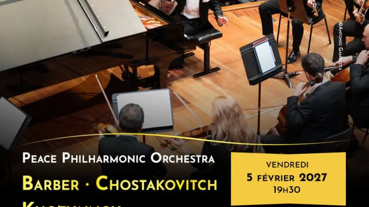 Peace Philharmonic & Nikolay Khozyainov interprètent Barber, Chostakovitch et Khozyainov