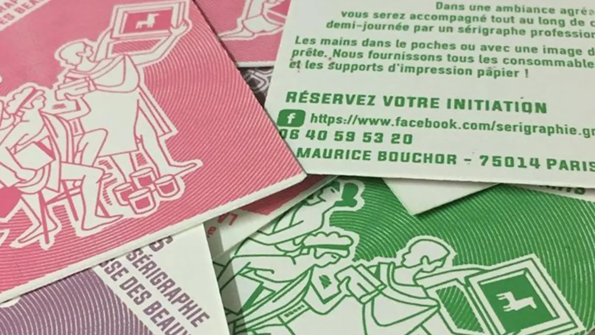 Initiation à la sérigraphie