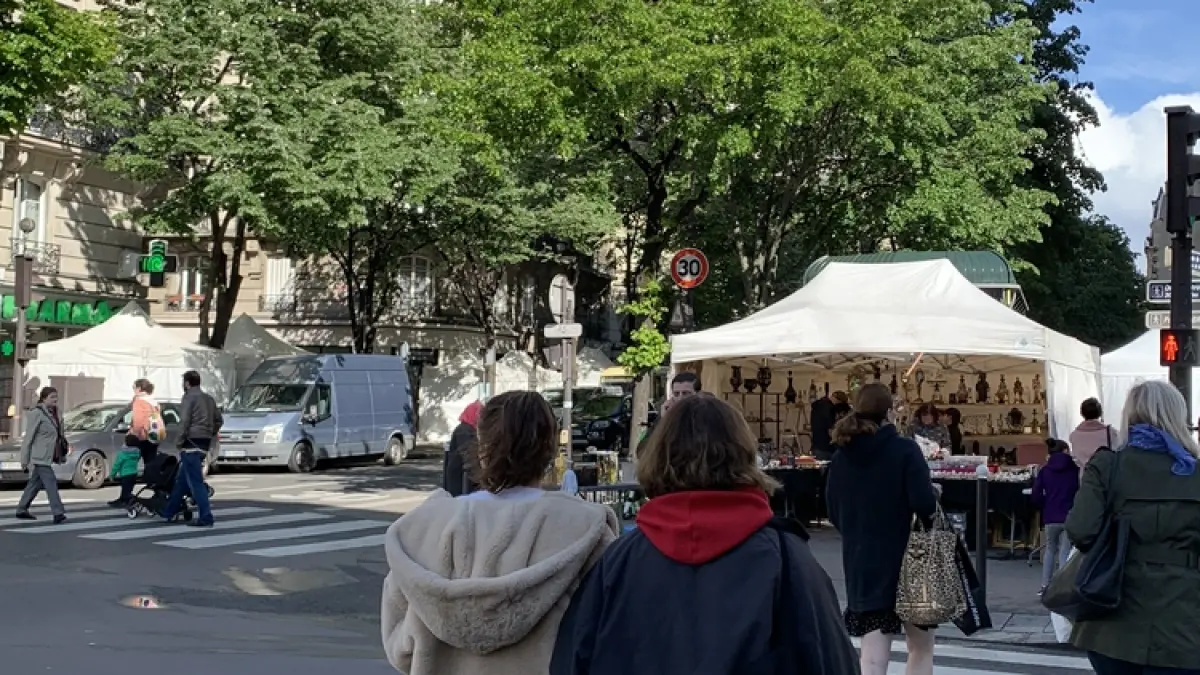 Brocante - Rue de Vouillé (15e)
