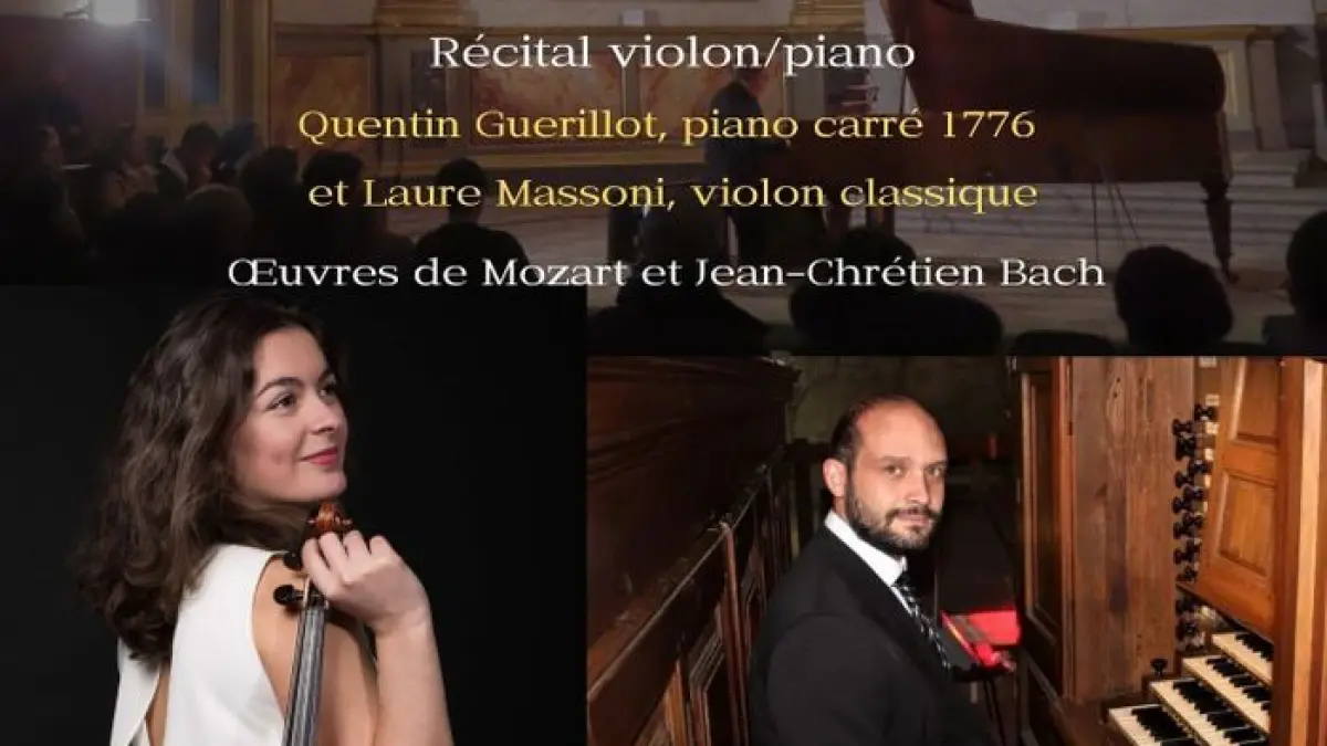 Saison musicale - Récital violon/piano, avec Laure Massoni et Quentin Guérillot
