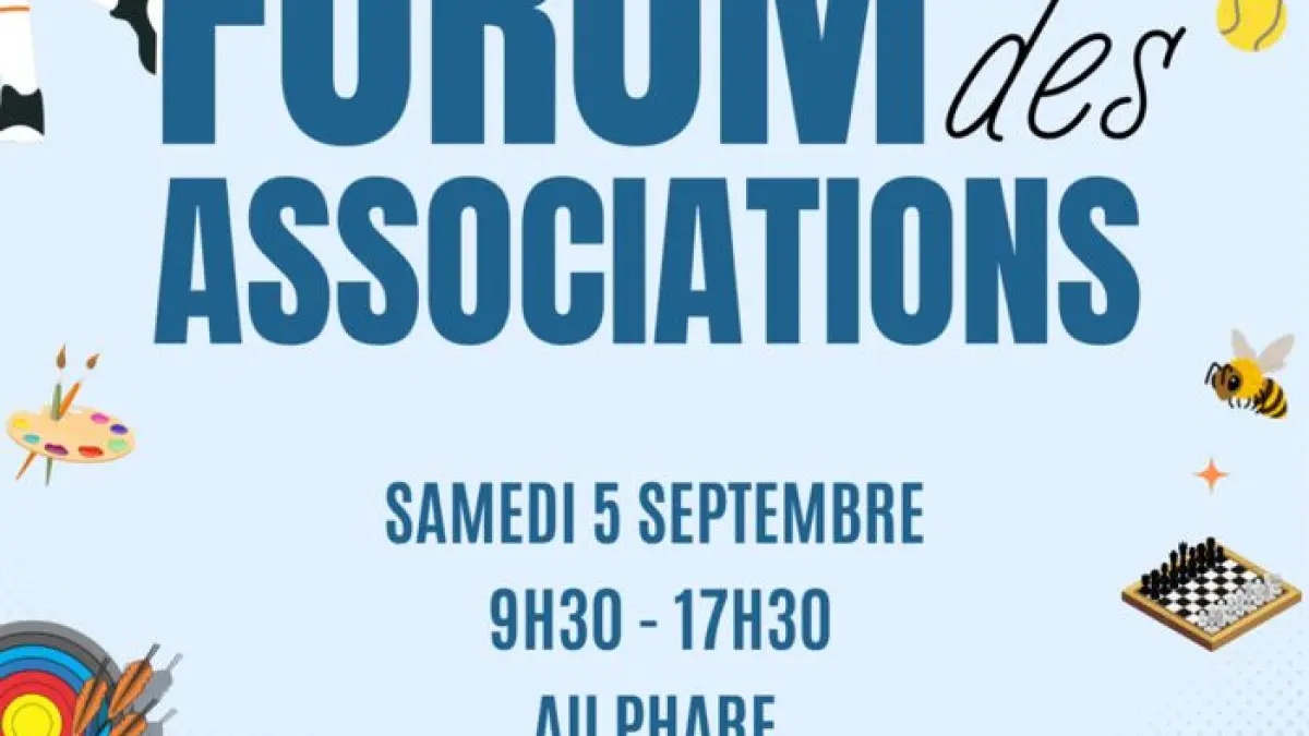 Forum des associations - Samedi 5 septembre
