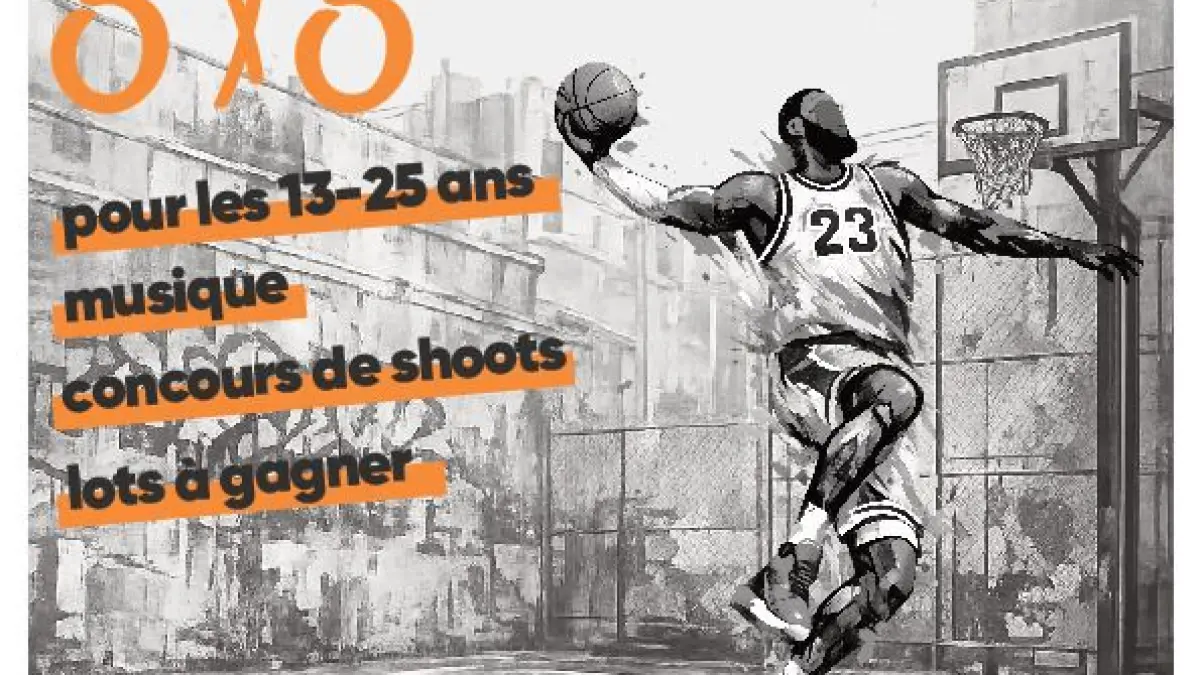 Tournoi de basket 3X3 pour les 13-25 ans