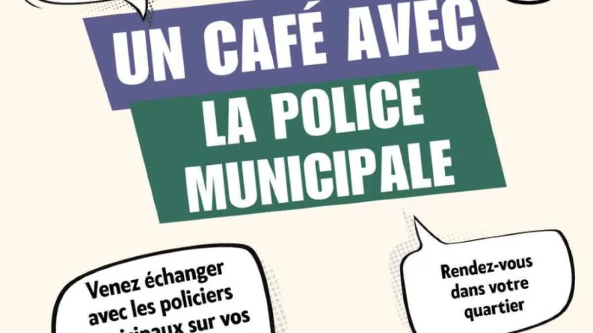 Un café avec la Police municipale - Mercredi 9 septembre