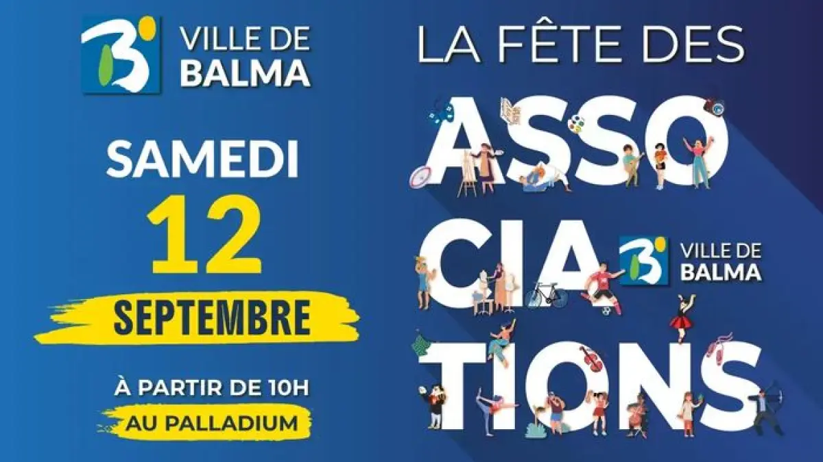 La Fête des associations - Samedi 12 septembre