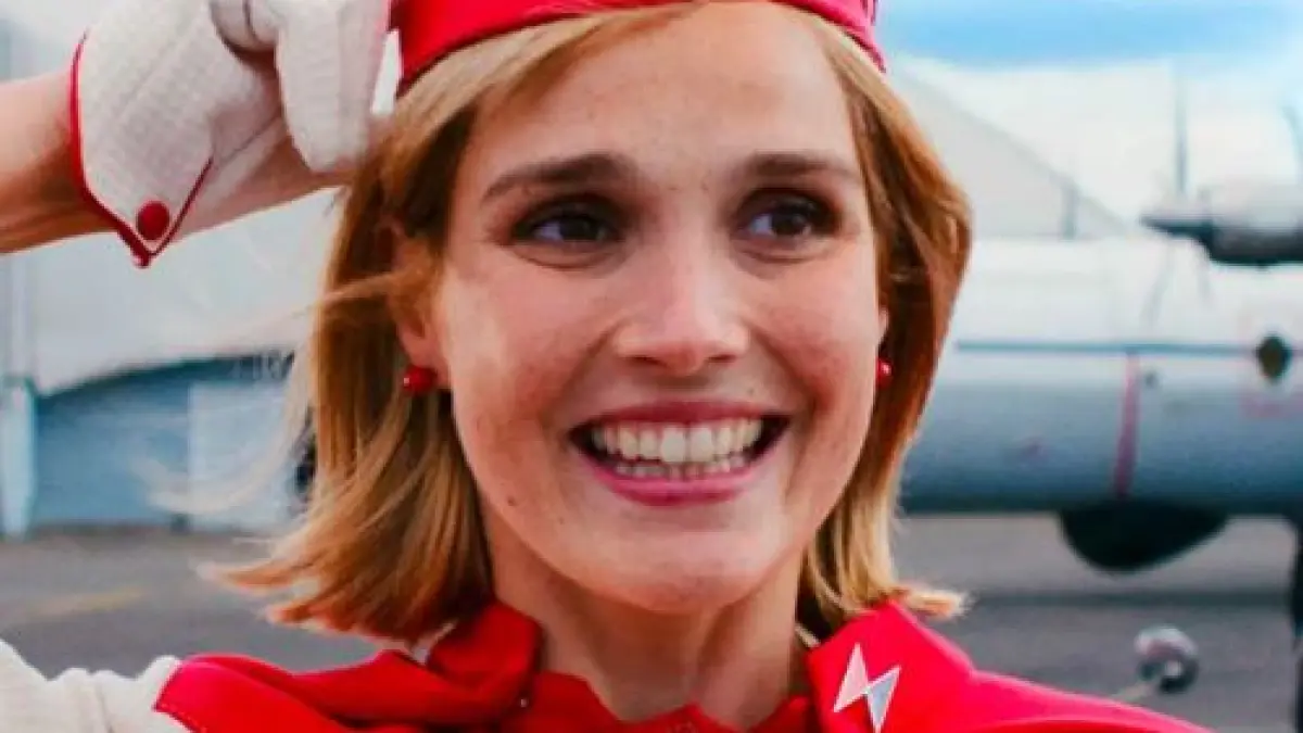 Natacha (presque) hôtesse de l'air