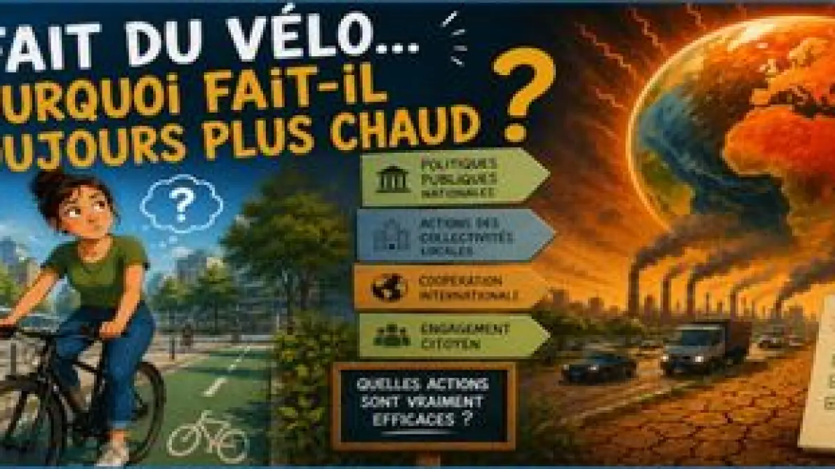 « Je fais du vélo, pourquoi fait-il toujours plus chaud ? »