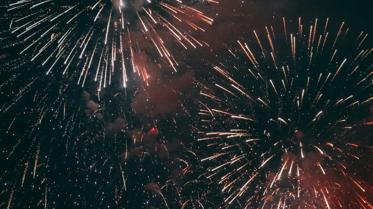 Feux d'artifice à Condat