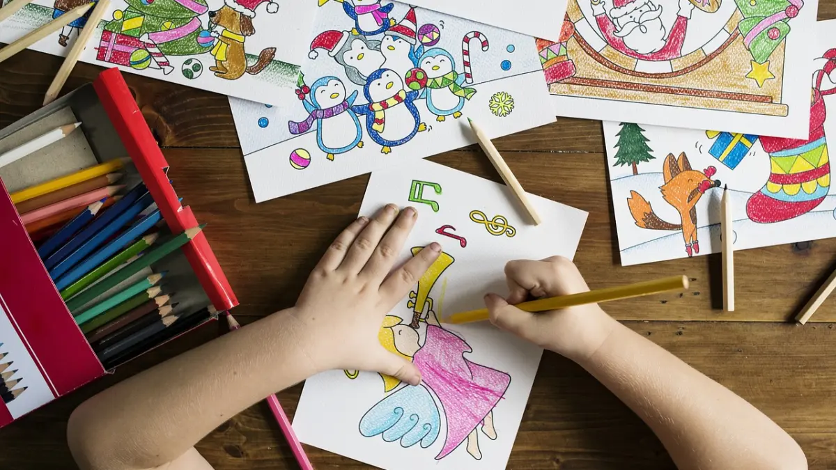 Coloriage œufs de Pâques