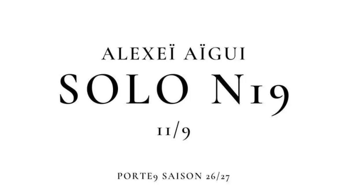Alexei Aigui : Solo N19